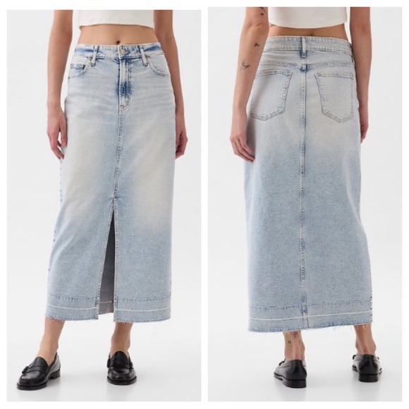 GAP Denim Midi Skirt - Picture 2 of 8